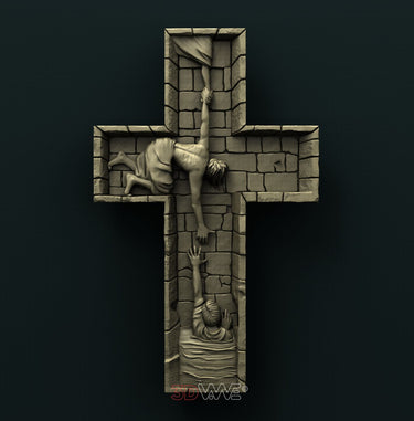 CROSS 3D STL 3DWave